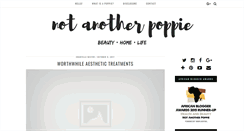 Desktop Screenshot of notanotherpoppie.com